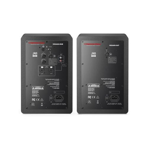 CERWIN VEGA HOME & STUDIO 6" TWO-WAY SKAA WIRELESS MONITOR PAIR (HUB + SAT)