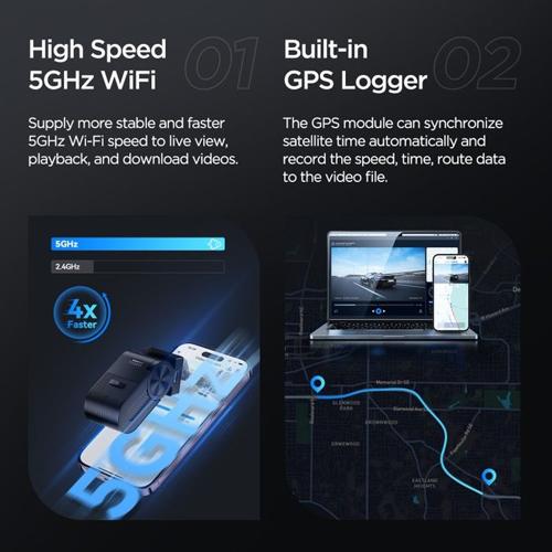 VIOFO MINI DASHCAM 2K HDR VS1 WITH SONY STARVIS 2 IMX675 SENSOR