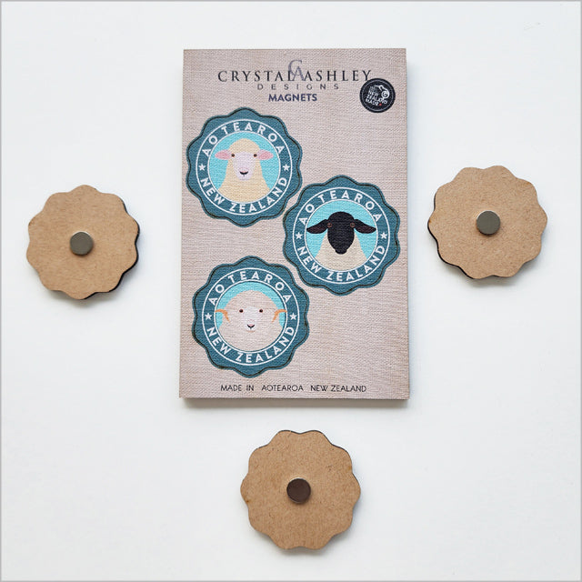 Magnet Pop-Out - Circle Sheep Set