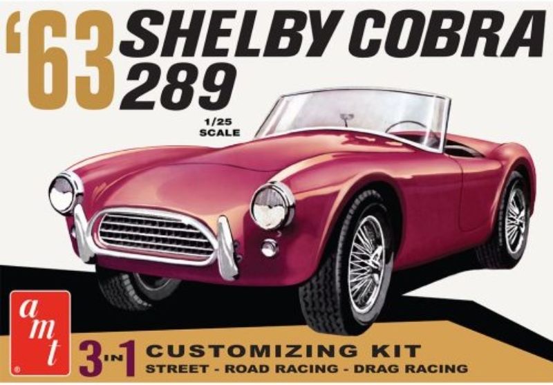Plastic Kit Set - 1/25 Shelby Cobra 289
