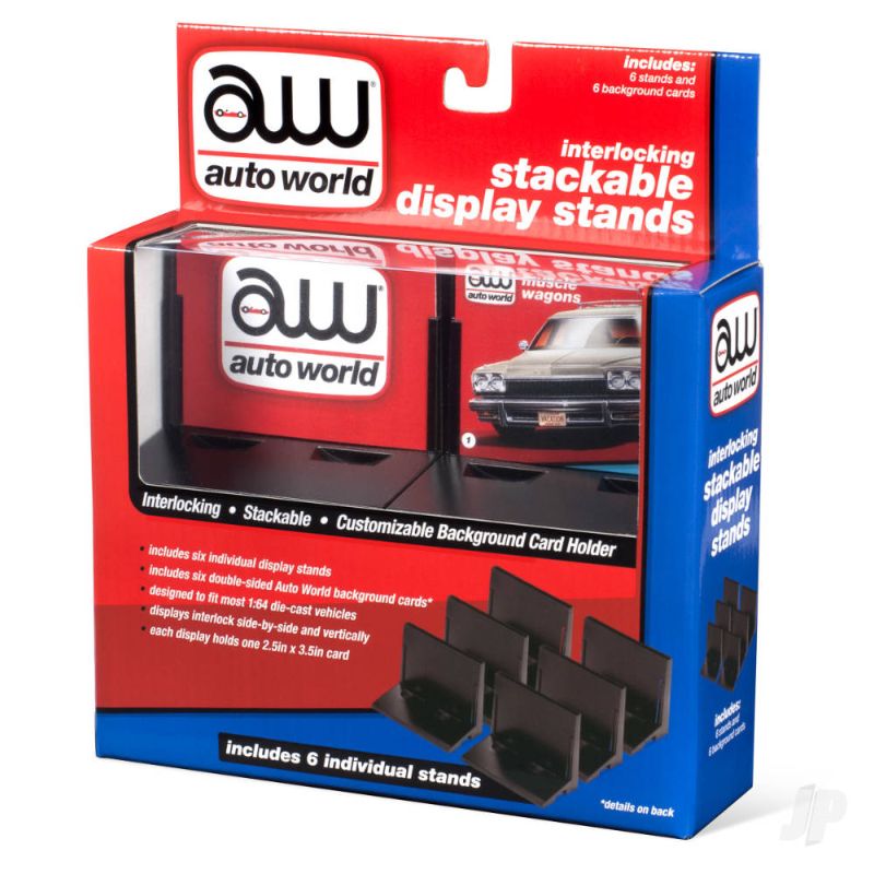 Plastic Kit Set - 1/64 Stack Display Stand 6pack