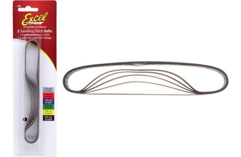 Hobby Tool - Spare Belts #240 Grit pack 5