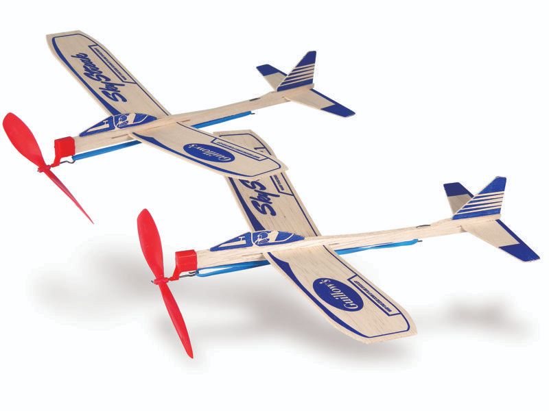 Balsa wood glider twin pack for fun flight exploration, perfect for outdoor games and STEM learning for all ages.
