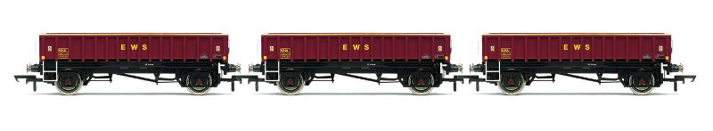 Hornby - MHA Ballast Wagon 3 Pack EWS