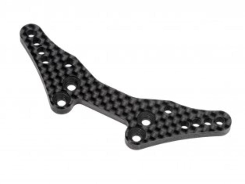 High-quality carbon fiber RS4 Carbon RR Shock Tower for improved shock absorption and handling in RC cars.