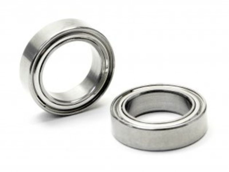 Premium 10x15x4mm radio control ball bearings for smooth, reliable RC vehicle operation; pack of 2 for enhanced performance.