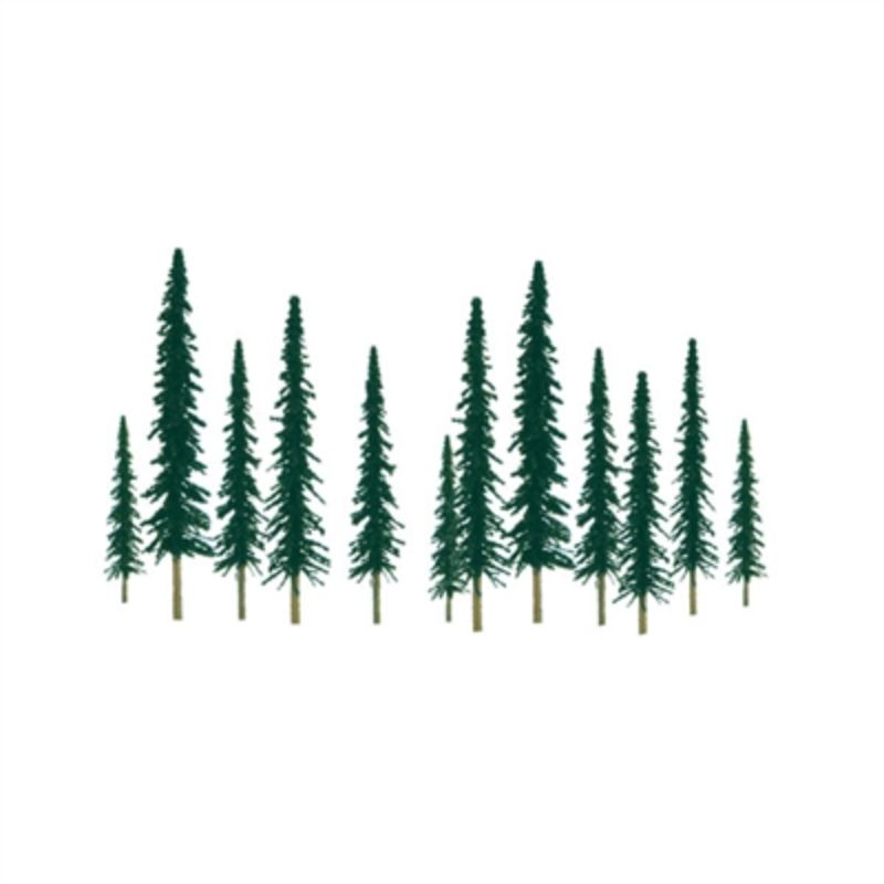 JJT Model Scenery - 100-150mm Econo.Conifer(24)