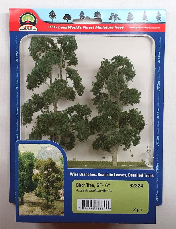 JJT Model Scenery - Birch Trees 127-152mm(2)