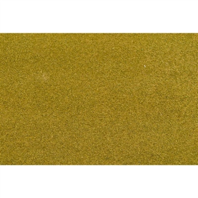 Realistic gold straw grass mat (1250x850mm) for enhancing model landscapes and dioramas with vibrant color and texture.