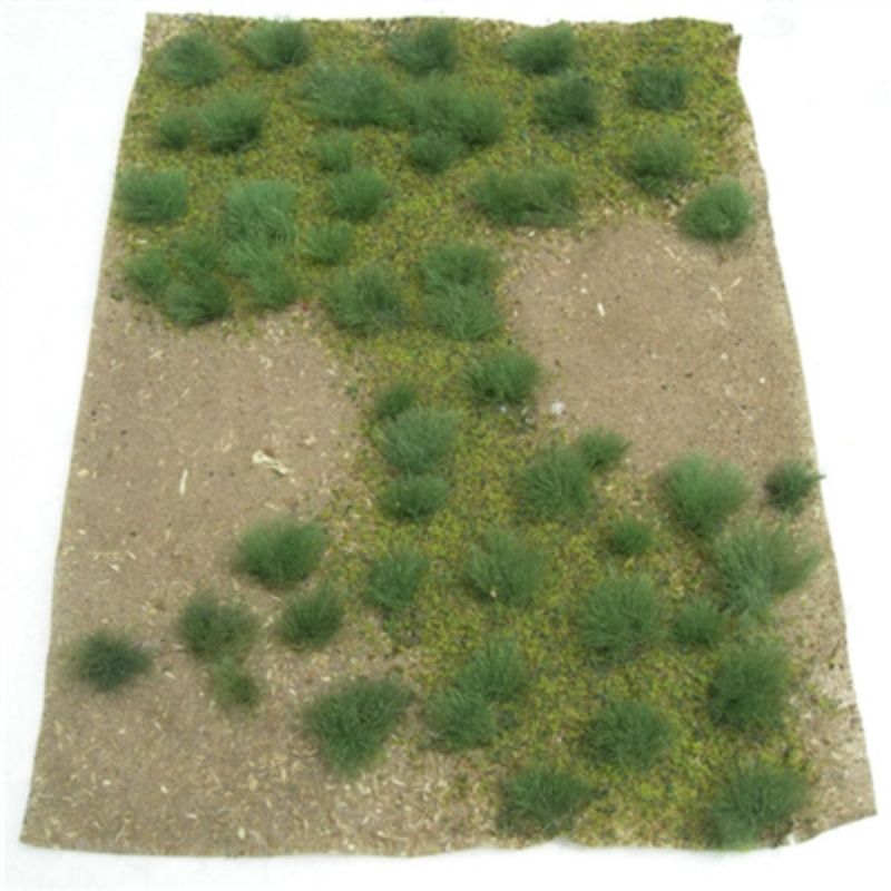 JJT Model Scenery - 125x175mm sheet: Green Grassla