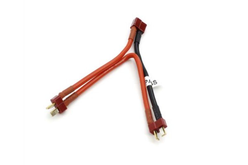 Kyosho 2 Way Connector (S-Plug) for reliable power connections in RC cars and drones, featuring durable, lightweight design.