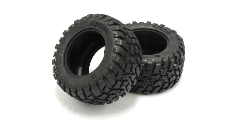 High-performance Kyosho Rage 2.0 RC tyres designed for superior grip, stability, and traction across various terrains.