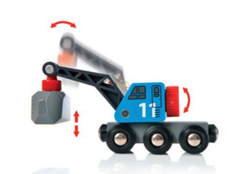 BRIO Set - Rail & Road Loading Set 32 pieces