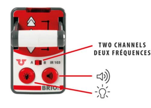 BRIO BO - RC Travel Train 4 pieces