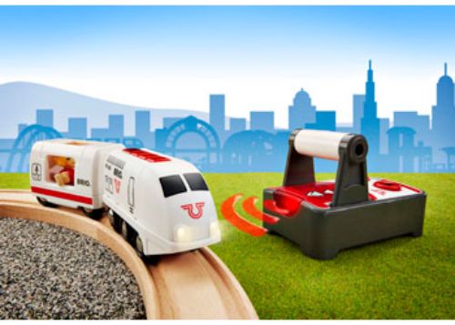 BRIO BO - RC Travel Train 4 pieces