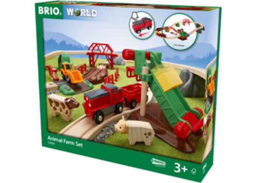 BRIO Set - Animal Farm Set 30 pieces