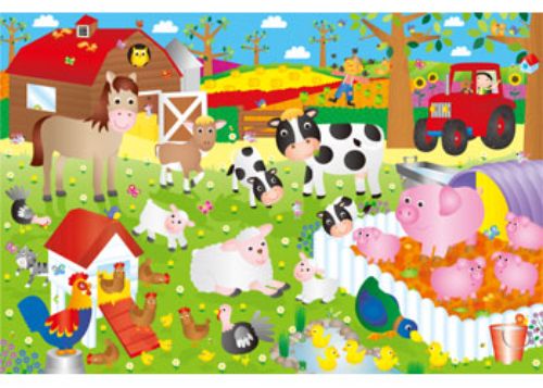 Galt - Farm Giant Floor Puzzle - 30pcs