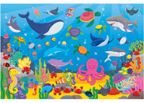 Galt - Counting Creatures Giant Floor Puzzle