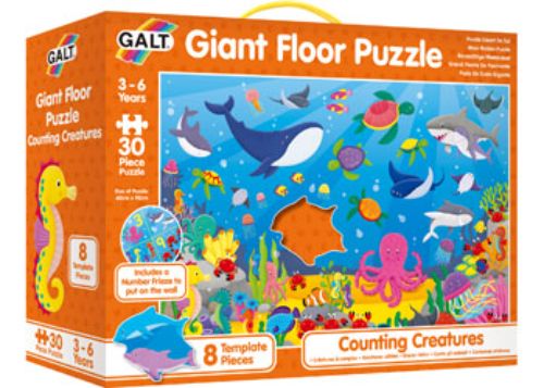 Galt - Counting Creatures Giant Floor Puzzle