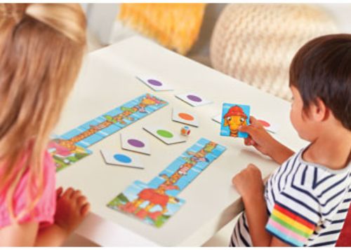 Orchard Game - Giraffes in Scarves