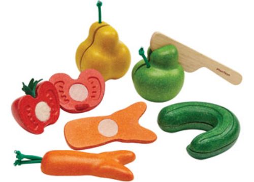 PlanToys - Wonky Fruit & Vegetables