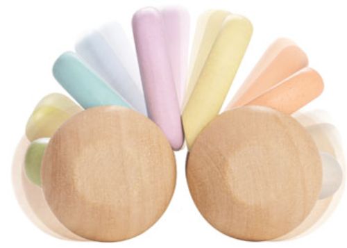 PlanToys - Baby Car - Pastel