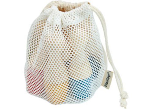 Eco-friendly PlanToys Bowling Set for kids, featuring durable pins and balls, perfect for developing motor skills and teamwork.