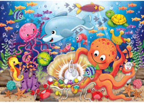 Puzzle - Ravensburger - Fishies Fortune 24pc