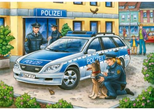 Puzzle - Ravensburger - Police and Firefighters Puzzle 2x12pc