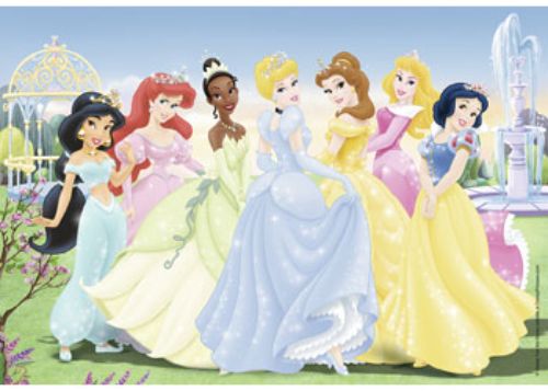 Puzzle - Ravensburger - Disney Princesses Gathering 2x24pc