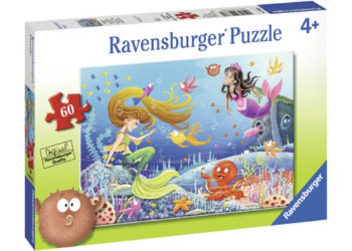 Puzzle - Ravensburger - Mermaid Tales Puzzle 60pc