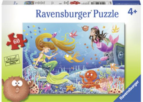 Puzzle - Ravensburger - Mermaid Tales Puzzle 60pc