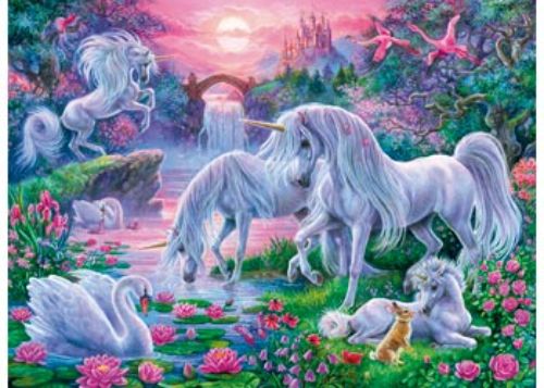 Puzzle - Ravensburger - Unicorns at Sunset Puzzle 150pc