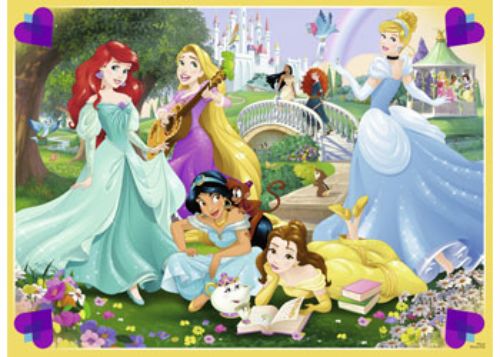 Puzzle - Ravensburger - Disney Princess Collection 100pc
