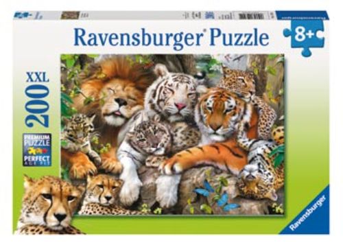 Puzzle - Ravensburger - Big Cat Nap Puzzle 200pc