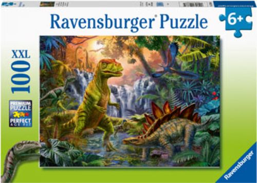 Puzzle - Ravensburger - Dinosaur Oasis 100pc