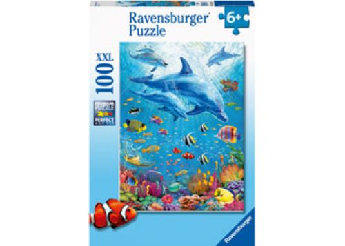 Puzzle - Ravensburger - Pod of Dolphins 100pc