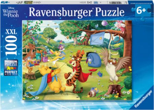 Puzzle - Ravensburger - Disney Pooh to the Rescue 100pc