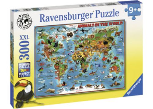 Puzzle - Ravensburger - Animals of the World 300pc