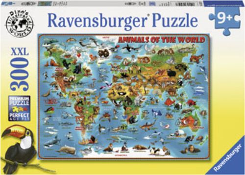 Puzzle - Ravensburger - Animals of the World 300pc