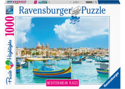 Puzzle - Ravensburger - Mediterranean Malta 1000pc