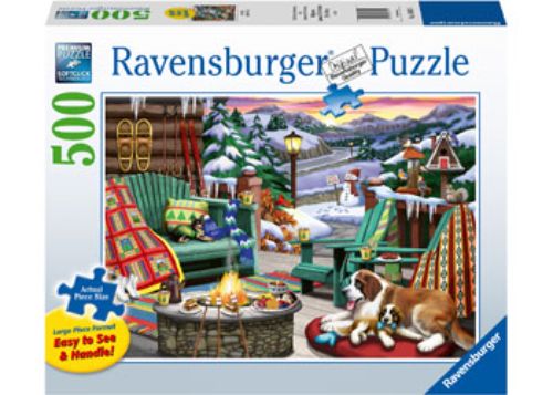 Large Format Puzzle - Ravensburger - Apres All Day 500pcLF