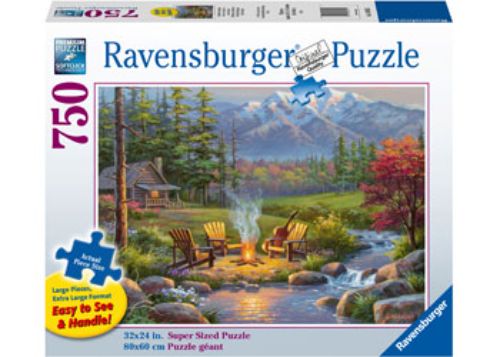 Large Format Puzzle - Ravensburger - Riverside Livingroom 750pcLF