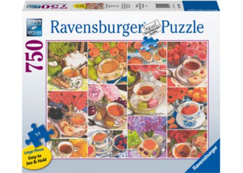 Large Format Puzzle - Ravensburger - Teatime 750pcLF