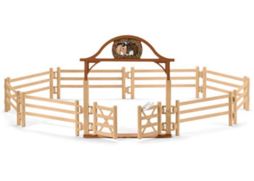 Schleich - Paddock with Entry Gate