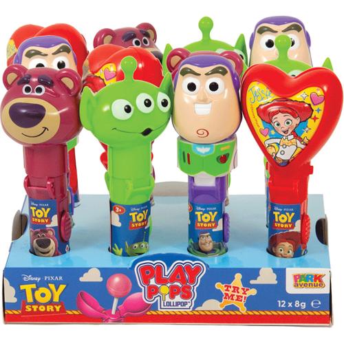 Toy Story Paly Pops 8g (Pack of 12)