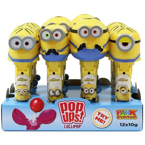 Minions Paly Pops 8g (Pack of 12)