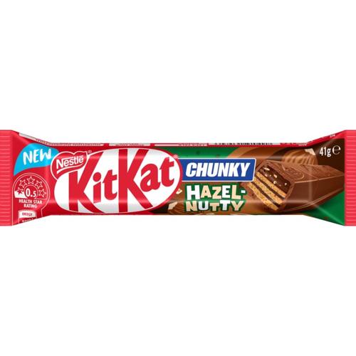 Kit Kat Chunky Hazelnut 41g (Pack of 24)