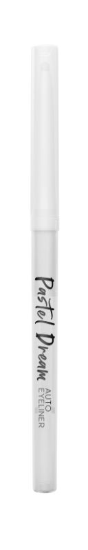 LA Girl Pastel Dream Auto Eyeliner in Marshmallow, a twist-up pastel liner with a smooth, gel formula for vibrant looks.