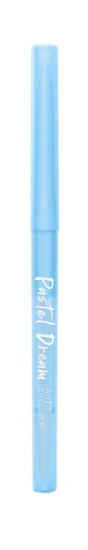 LA Girl Pastel Dream Auto Eyeliner in Powder Blue, smooth, long-lasting, twist-up, perfect for creative eye looks and sensitive eyes.